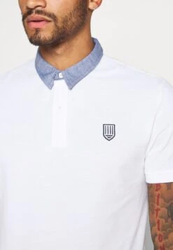 Pier One Poloshirt - White -Günstiges Pier One Geschäft 9f84b3e8578d461881a0e5eec4477786