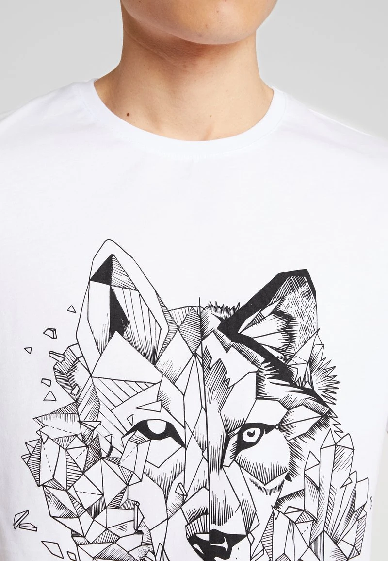 T-Shirt print - white Pier One T-Shirt Print - White -Günstiges Pier One Geschäft a06efa2c121e4202b52fa187a798676a