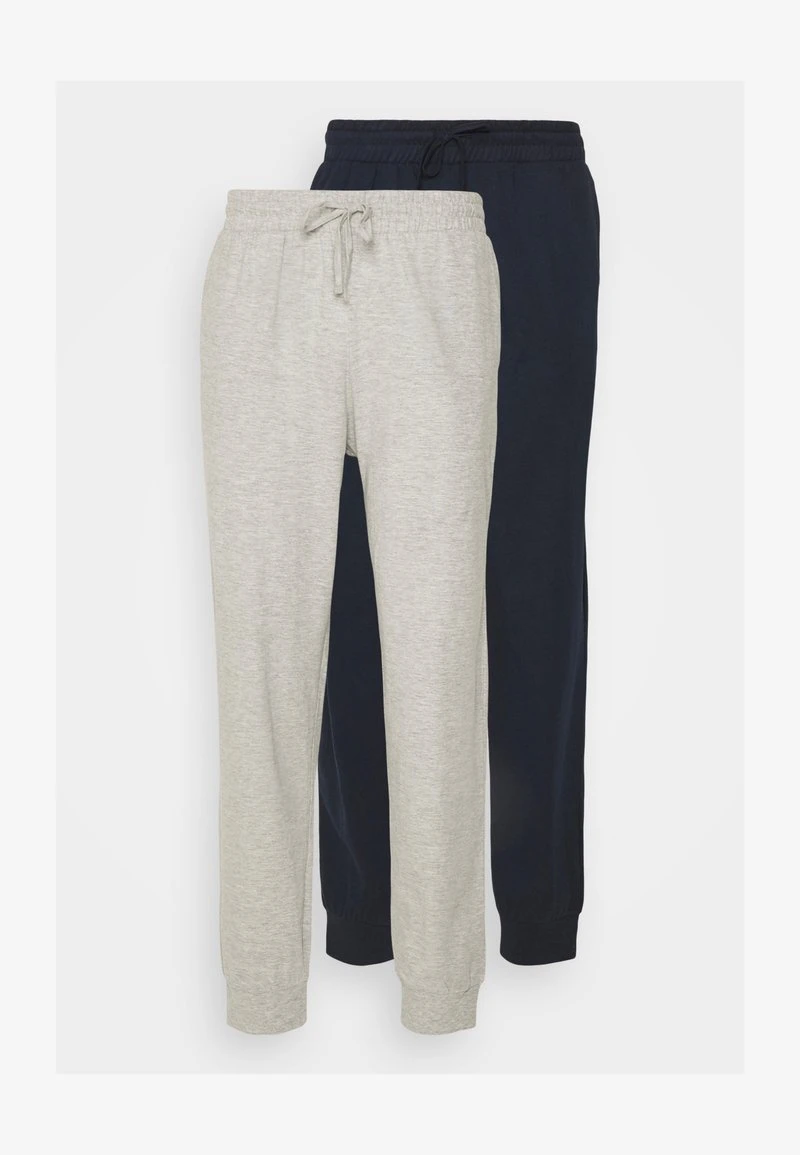 2 PACK - Nachtwäsche Hose - dark blue/mottled light grey Pier One 2 PACK - Nachtwäsche Hose - Dark Blue/mottled Light Grey -Günstiges Pier One Geschäft a09bfd20bcd84e39aeecebf2df10c7b2
