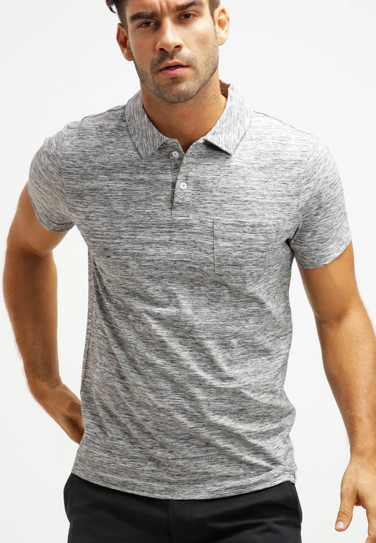 Poloshirt - grey melange Pier One Poloshirt - Grey Melange -Günstiges Pier One Geschäft a2aab7516d4c4b808ba364e52be459bf