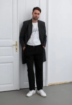 Pier One Klassischer Mantel - Grey -Günstiges Pier One Geschäft a48f144a02ed4c02a048d9175ad6cb84