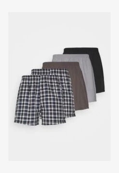 Pier One 5 PACK - Boxershorts - Grey -Günstiges Pier One Geschäft abc2677e29204b66b44e246719f6eeb4