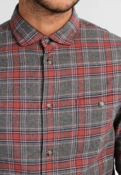 Pier One Hemd - Grey/coral -Günstiges Pier One Geschäft aec58b86fdd04742b8391be56b121545