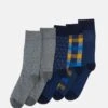 Pier One 5 PACK - Socken - Yellow/dark Blue/grey -Günstiges Pier One Geschäft b007253874864f13810eb266ab954999 1
