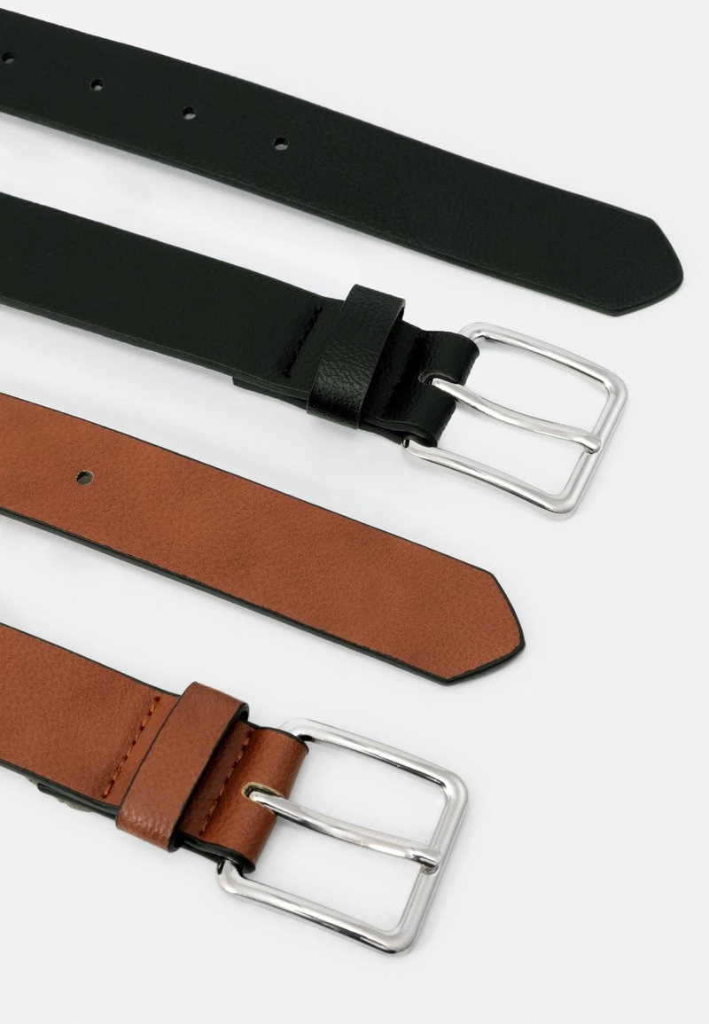 2 PACK - Gürtel - 802 - black_708 - cognac Pier One 2 PACK - Gürtel - 802 - Black_708 - Cognac -Günstiges Pier One Geschäft b04c1eeb338f4f11bf62119718adb272