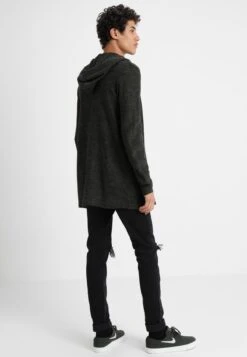 Pier One Strickjacke - Black/olive -Günstiges Pier One Geschäft b1c42fa61d4b4b0ab71ca3de14a4aa30