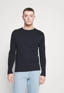 Pier One 5 PACK - Langarmshirt - White/dark Blu/grey -Günstiges Pier One Geschäft b6bd0ebd2c8b455da43c6a1b757461c3