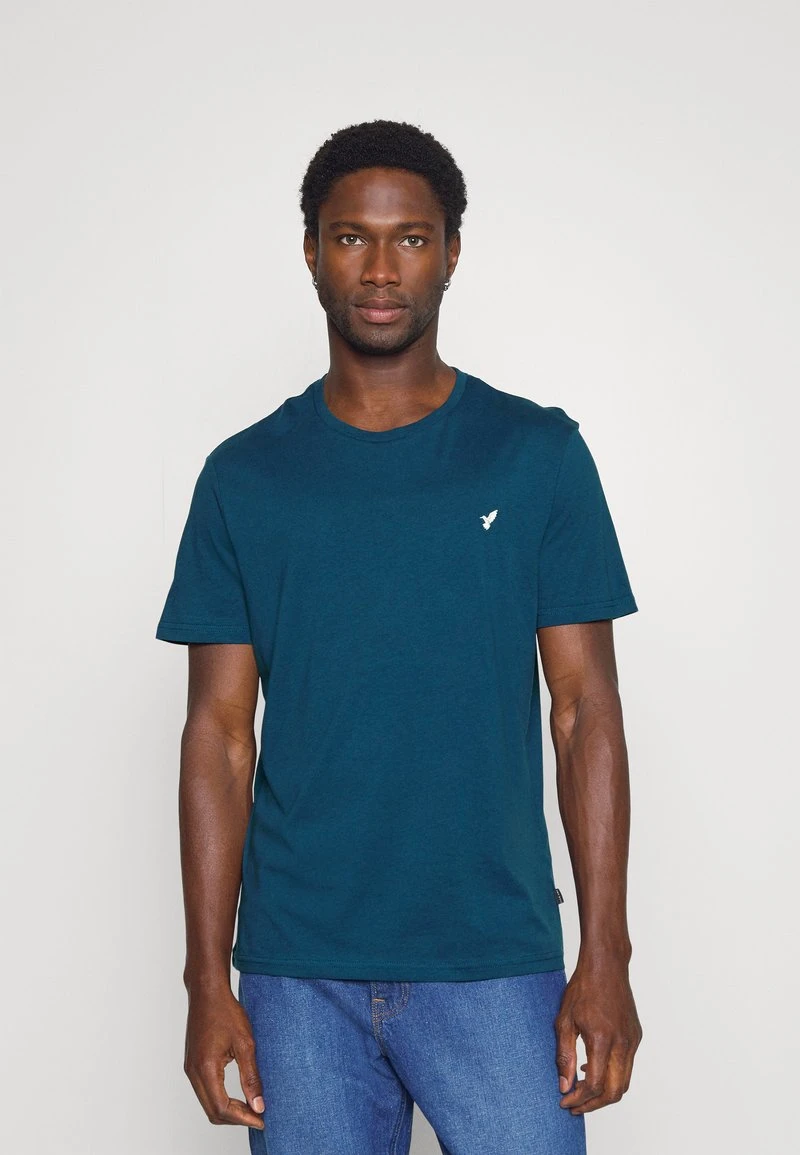 5 PACK - T-Shirt basic - white/blue/stone Pier One 5 PACK - T-Shirt Basic - White/blue/stone -Günstiges Pier One Geschäft b839b6722acb4810893aab216141f42b