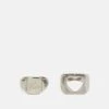 Pier One 2 PACK - Ring - Silver-coloured -Günstiges Pier One Geschäft b8486512110c4b679a24b0a09e18df93