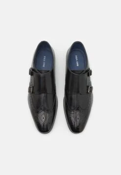 Pier One LEATHER - Business-Slipper - Black -Günstiges Pier One Geschäft b9c5494aa1e4424d9893912e956ae8f7