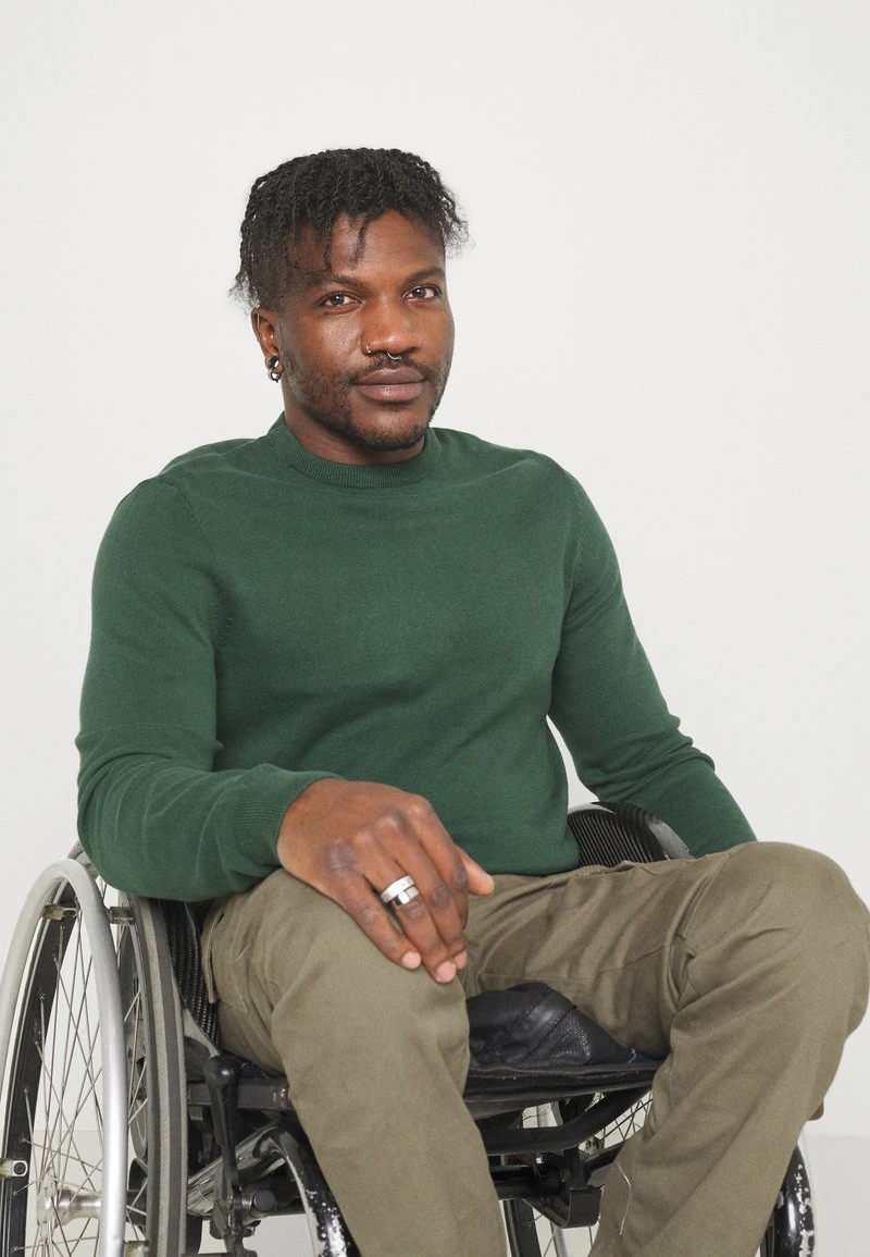 Strickpullover - dark green Pier One Strickpullover - Dark Green -Günstiges Pier One Geschäft be54916fc9d54f10a9831041a0577849