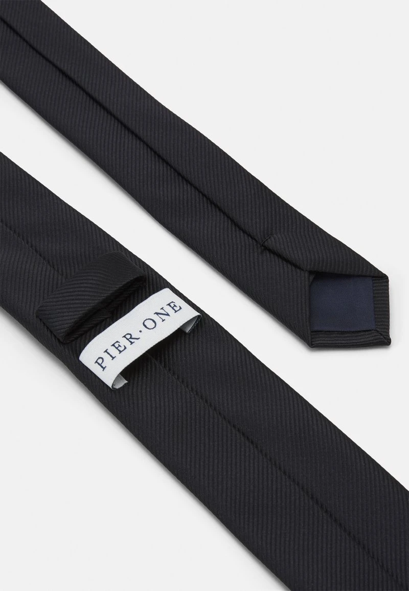 Krawatte - black Pier One Krawatte - Black -Günstiges Pier One Geschäft c0653fbb952b41648b391148749adfc3