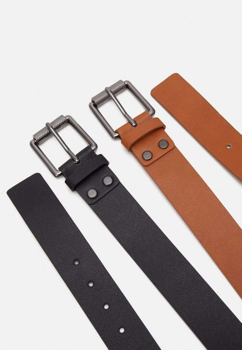 2 PACK UNISEX - Gürtel - black/cognac Pier One 2 PACK UNISEX - Gürtel - Black/cognac -Günstiges Pier One Geschäft c1fbee6c74fe45f6897091161f5d166d