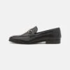 Pier One LEATHER - Slipper - Black -Günstiges Pier One Geschäft cf8812ab62424f5b98060db923895f6e