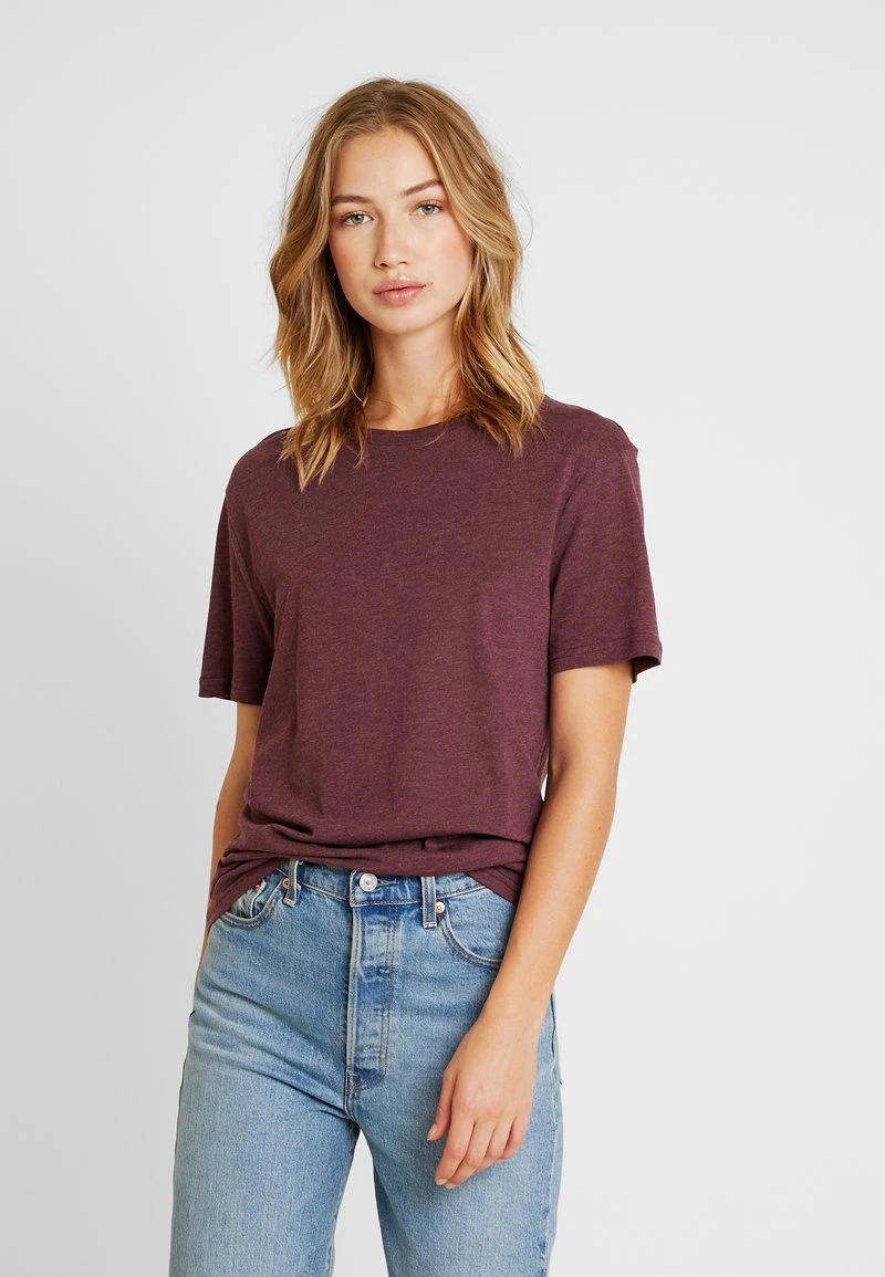 T-Shirt basic - bordeaux melange Pier One T-Shirt Basic - Bordeaux Melange -Günstiges Pier One Geschäft d234511c84ac41259e22234949318da7
