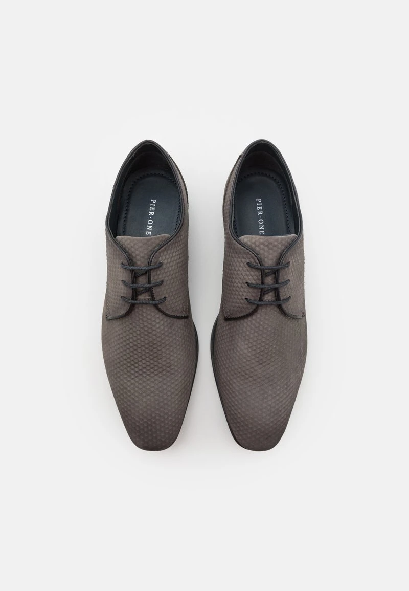 LEATHER - Schnürer - dark grey Pier One LEATHER - Schnürer - Dark Grey -Günstiges Pier One Geschäft d23975841af045e1be7d4881d1e30800