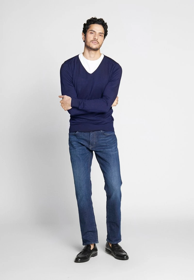 4 PACK - T-Shirt basic - black/white/blue Pier One 4 PACK - T-Shirt Basic - Black/white/blue -Günstiges Pier One Geschäft d4a00152e448437a88ecae7271a6d961 1