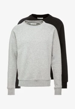 Pier One 2 PACK - Sweatshirt - Mottled Light Grey/black 6 Pier One 2 PACK - Sweatshirt - Mottled Light Grey/black -Günstiges Pier One Geschäft dba537e667ce4fe2aee0ab958e24e9cf