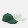 Pier One UNISEX 2 PACK - Cap - Green/off White -Günstiges Pier One Geschäft dc65a133b29b44b0b489ea3a78f3a08f