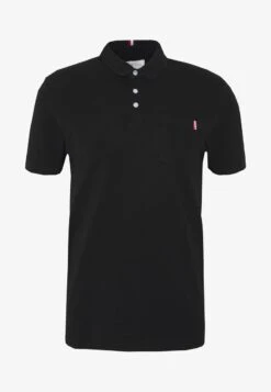 Pier One TRICOLORE TRIM POLO - Poloshirt - Black 5 Pier One TRICOLORE TRIM POLO - Poloshirt - Black -Günstiges Pier One Geschäft e404807e1e204940957c687903f2c960 1