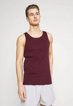 Pier One 3 PACK - Unterhemd/-shirt - Dark Blue/bordeaux/off-white -Günstiges Pier One Geschäft e5c0c269801440abb1025cc34256b4eb