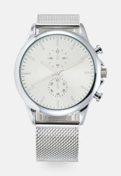 Pier One UNISEX - Chronograph - Silver-coloured -Günstiges Pier One Geschäft e811531d3dff4bdb9c0c3d1ce5611a13 1
