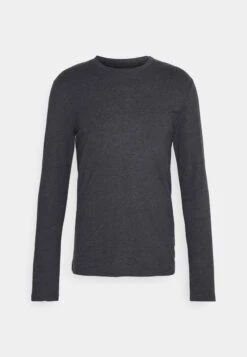 Pier One 7 PACK - Langarmshirt - Mottled Light Grey/white/mottled Dark Grey -Günstiges Pier One Geschäft ed92a811633b4c4985e1380acb2afd86