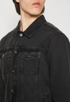 Pier One Jeansjacke - Black -Günstiges Pier One Geschäft eed6bb1d8f85455e872e67cd7c85be4e