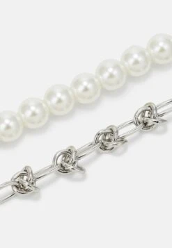 Pier One 2 PACK UNISEX - Halskette - Silver -Günstiges Pier One Geschäft f0386c66f33643f9a20dceab9586d469