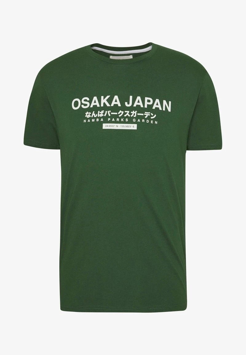 OSAKA TEE - T-Shirt print - green Pier One OSAKA TEE - T-Shirt Print - Green -Günstiges Pier One Geschäft f9ffb5961b9649b2add9c0a95b3f22fd