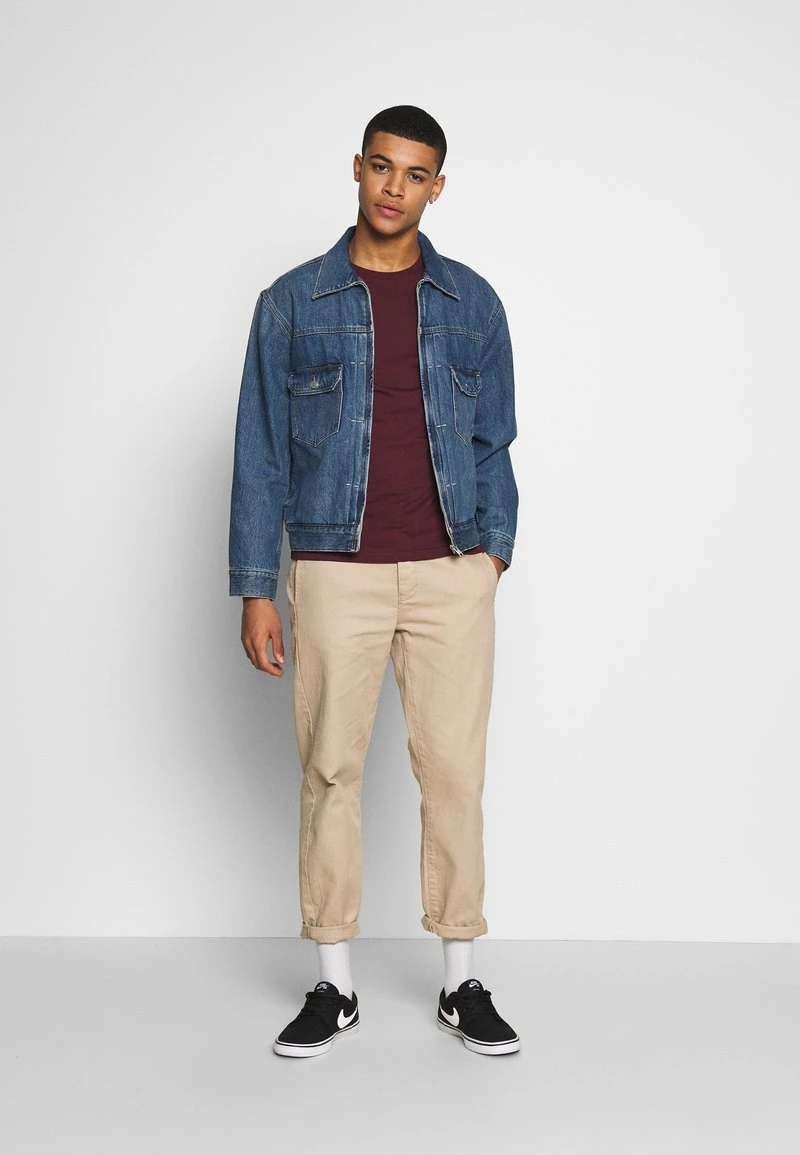 T-Shirt basic - bordeaux Pier One T-Shirt Basic - Bordeaux -Günstiges Pier One Geschäft ff28f0162bde4f48b178020dbf508721